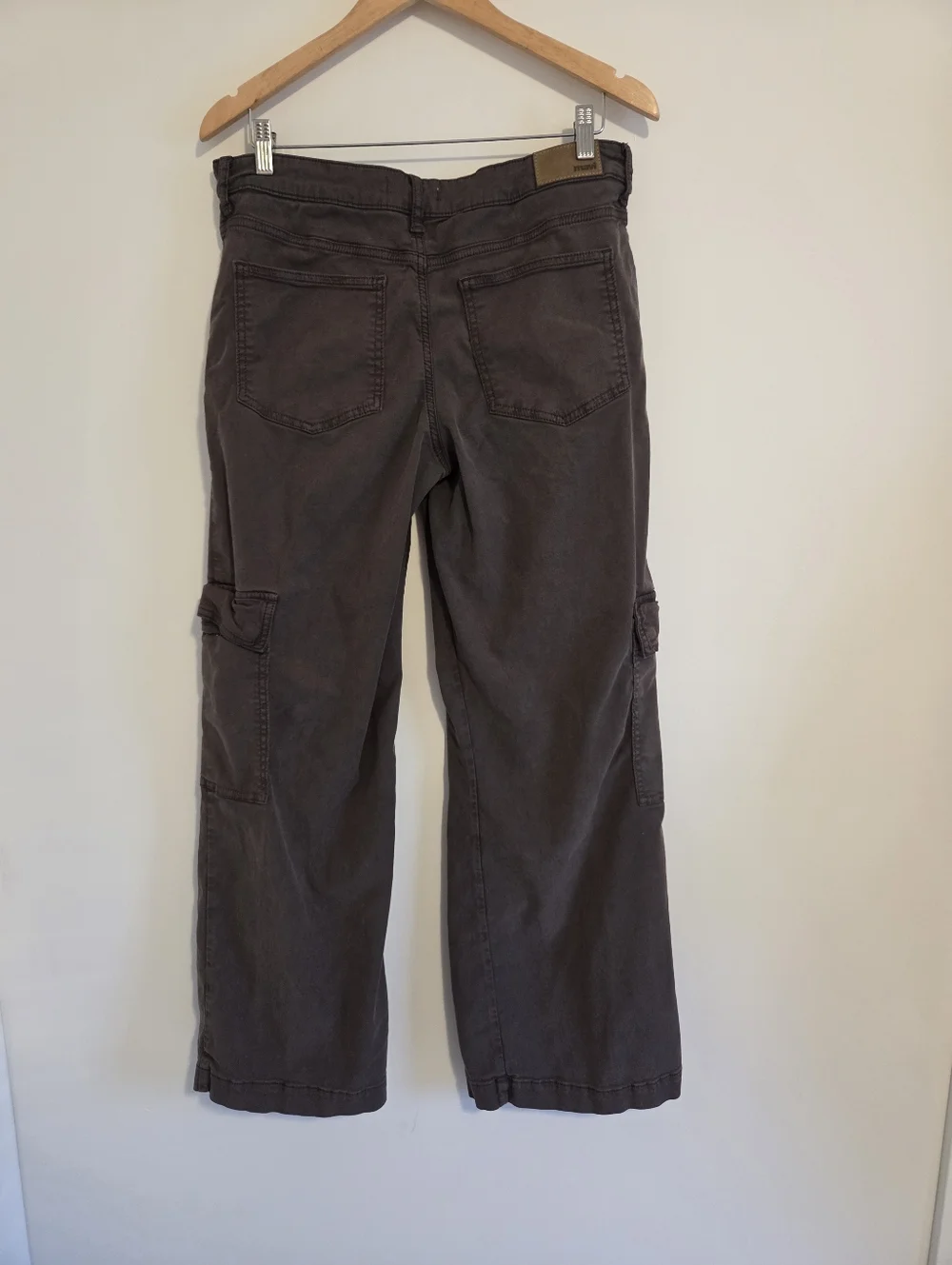 Mavi  Brown Alva High-Rise Straight Cargo Pants - Picture 4 of 13